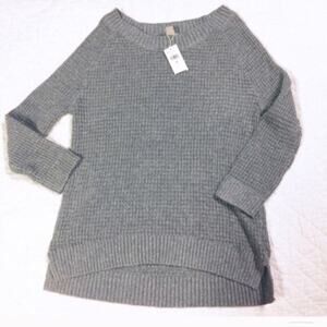 New Women's Banana Republic Sweater sz XS Grey Sparkly Sweater NEW
